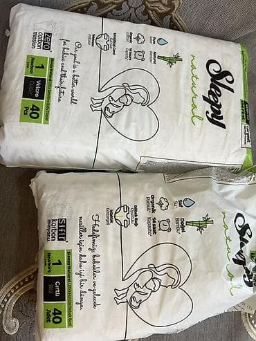 Sleepy Natural uşaq bezi – 40 dənəli açılmayıb digərinin yarısı