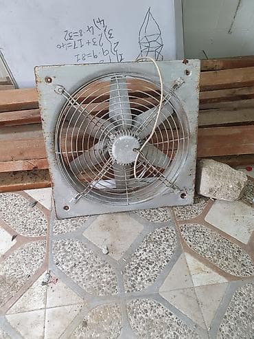 Ventilyator Divara quraşdırılmış, Pərli