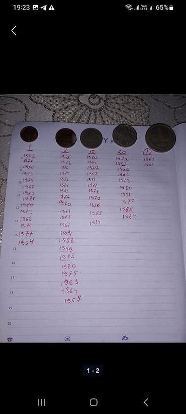 qızıl 10 luq: Sovet dövrünə aid kolleksiya - Medal: “За доблестный труд в Великой — 8