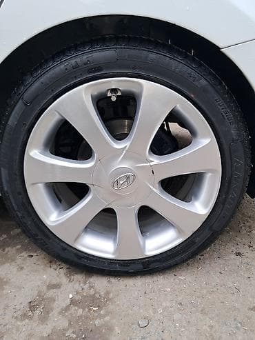 disklər 13: İşlənmiş Disk təkər Hyundai R 17, 5 Boltlu — 2