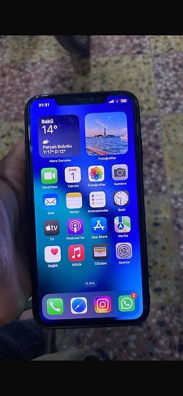 iphone x 32 gb: IPhone Xs Max, 256 GB, Qara, Face ID — 2