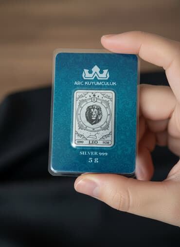 925 ayar gümüş qiymeti: Məhsul: ARC Kuyumculuk – ARCHİN Jewels istehsalı saf gümüş külçə - — 1