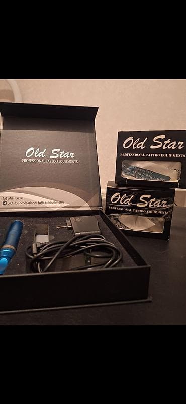 Gözəllik və estetika avadanlığı: Old Star professional tattoo avadanlığı dəsti Məhsulun tərkibi: - Old — 1