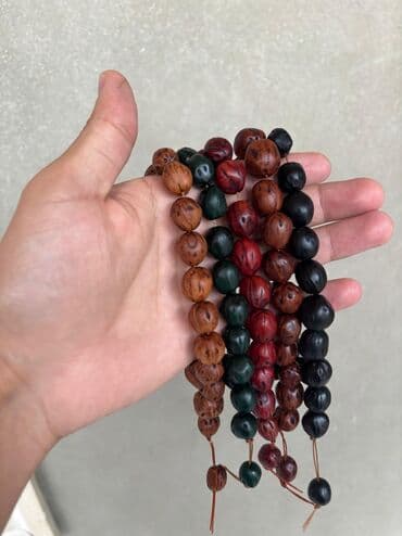 fosfor tesbeh: Təsbeh. Təbii andz ağacından hazırlanmış əl işi təsbehlər. Xüsüsi — 2