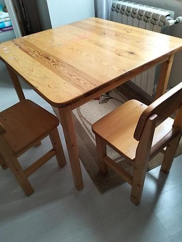 super mebel: Stol,4 stulla satılır 100 azn.Ünvan:9 mkr/5514N'svnc — 1