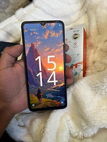 Mobil telefon və aksesuarlar: Redmi A3, 128 GB, rəng - Yaşıl, Barmaq izi, Face ID — 8
