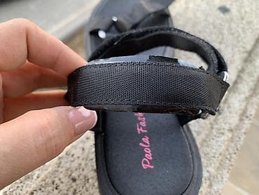 yaz basanoşkalar: Qara sandalları – Paola Fashion Girl Xüsusiyyətlər: - Rəng: qara — 2