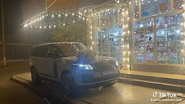 arenda masin gence: Toy-nikah maşını icarəsi – Range Rover və Hyundai - Ağ Range Rover — 3