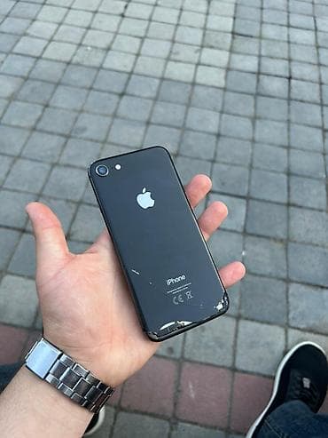 IPhone 8, 64 GB, Jet Black, Barmaq izi, Simsiz şarj lalafo.az -da IPhone 8, 64 GB, Jet Black, Barmaq izi, Simsiz şarj