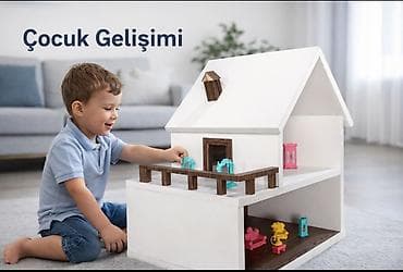 Taxta Kukla Evi – Uşaq İnkişafı üçün yaradıcı oyun dəsti - Material lalafo.az -da Taxta Kukla Evi – Uşaq İnkişafı üçün yaradıcı oyun dəsti - Material