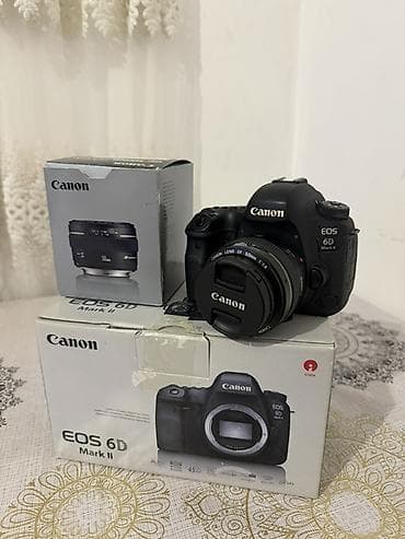 canon 6d mark 2 satilir: Canon 6d mark 2 + canon 50mm 1.4 aparat ve lens tezeden secilmir cox — 2