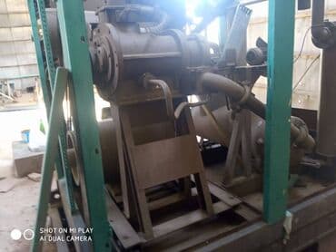 kampressor: Kompressor.Almaniya istehsalı.Dəqiqədə 20 m3, 5 atmosfer.90kva — 3