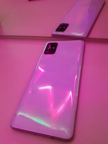 samsug a 10: Samsung Galaxy A71, rəng - Ağ, Barmaq izi — 2