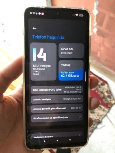 телефон fly fs520 selfie 1: Poco X3 Pro, 128 ГБ, цвет - Черный, Сенсорный — 3