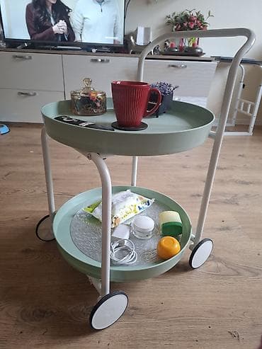 acilib yigilan stol: Açılmayan, Metal, Yumru masa — 2