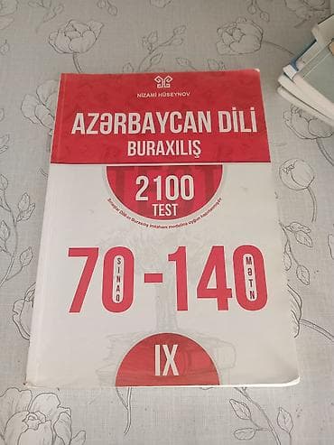 Testlər: Məhsul: “Azərbaycan dili – Buraxılış” test toplusu Müəllif: Nizami — 1