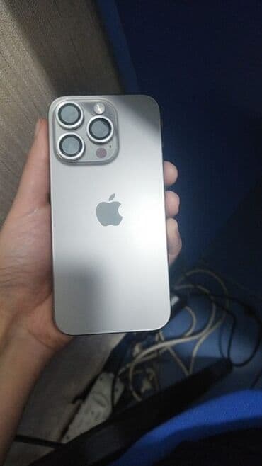 i̇phone 13 pro: IPhone 15 Pro, 128 GB, Gümüşü, Face ID — 1