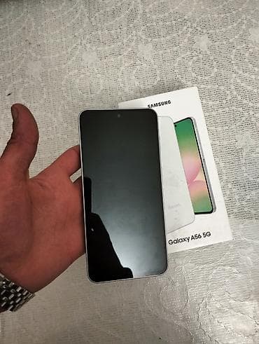 Samsung Galaxy A56 5G, 128 GB, rəng - Ağ, İki sim kartlı