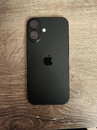 IPhone 16, 128 GB, Qara, Simsiz şarj, Face ID, Sənədlərlə