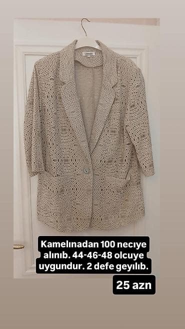 Digər qadın geyimləri: Qadın geyimləri paketi – hər biri 25 AZN 1) Qara midi don - Nergiz — 4