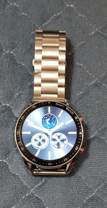 zoom kamera: Yeni, Smart saat, Sensor ekran, rəng - Boz — 3