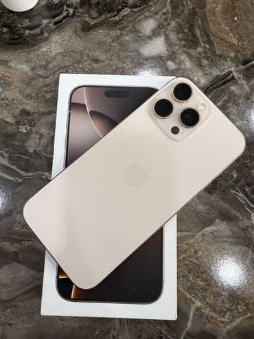 kreditle ayfon: IPhone 16 Pro Max, 256 GB, Desert Titanium — 8