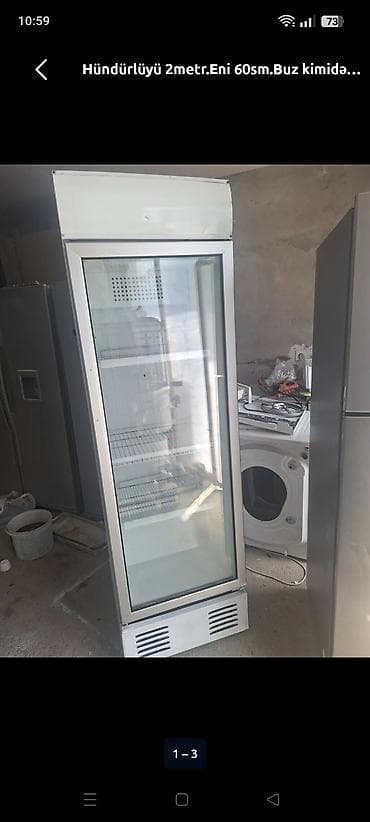 Uzunlugu 2 m eni 60 buz kimi saxlayir