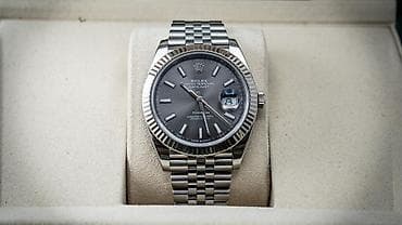 rolex saat satilir: Qol saatı, Rolex, rəng - Boz — 3