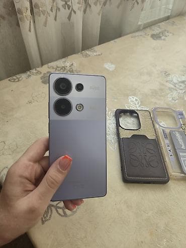telefon konsolu: Redmi Note 13 Pro, 256 GB, rəng - Bənövşəyi, İki sim kartlı — 1