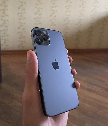 iphone x mini: IPhone 12 Pro, 128 GB, Pacific Blue, Face ID, Hissə-hissə ödəniş — 1