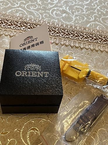 saat qolbaqlari: Yeni, Qol saatı, Orient, rəng - Qara — 7