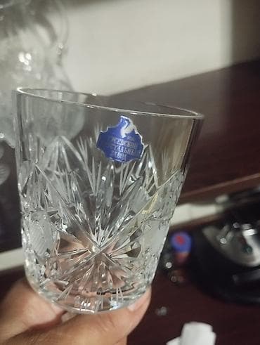 sam: Kristal içki dəsti - Material: şəffaf kəsim kristal - Mənşə — 3