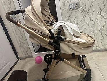 uwaq oturacagi: Uşaq arabası – Kidilo, bej rəng Xüsusiyyətlər: - 2-in-1 konstruksiya — 1
