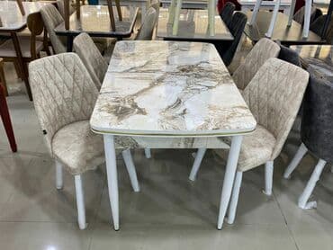 stulların satışı: Möhtəşəm ✨✨ Kuxna üçün stol stul dəsti 4 stul 1 açılan masa✨ Masa — 4