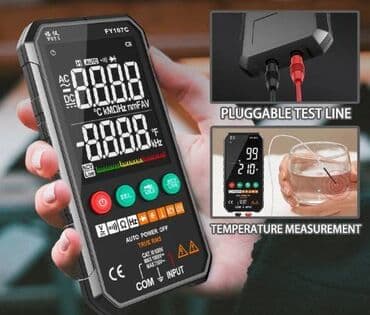 nitrat tester: Smart Multimetr Agilli Tester Ozu Avtomatik Secim Edib Teyin Edir Yeni — 4