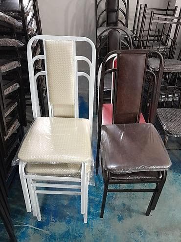 Mətbəx üçün, Açılmayan, Dördbucaq masa, 8 stul — 2