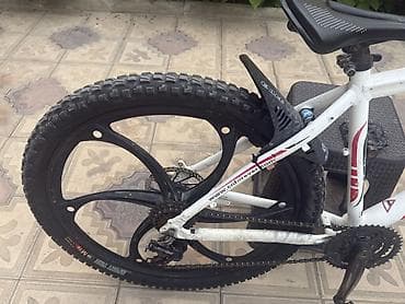 Forever MTB velosiped – 26” - Çərçivə: Forever alüminium, ağ-qırmızı — 2