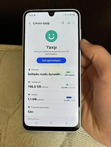 telefon samsunq: Samsung Galaxy A16, 128 GB, rəng - Gümüşü, Barmaq izi, Face ID, Sənədlərlə — 7