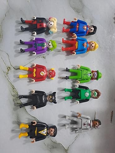 plastik konstruktorlar: Dc playmobil fiqurlari toplu şekilde alana endrim ederem — 1