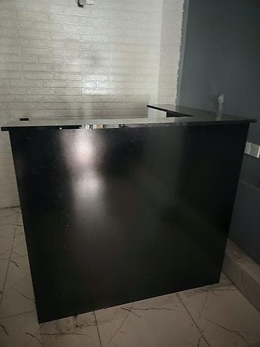 berber guzgu: Salon üçün tam dəst mebel və avadanlıq - İki postlu iş stansı: qara — 6
