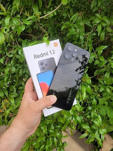 mi 17 pro max: Redmi 12, 256 GB, rəng - Qara, Barmaq izi, Face ID — 7