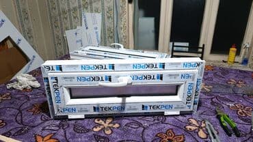 iwlenmiw plastik pencereler: Plastik pencereler kavadrati 55 manat istenilen olcude sifariw vere — 12