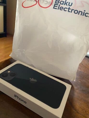 iphone 13 qiymeti: IPhone 13, 128 GB, Qara, Simsiz şarj — 1