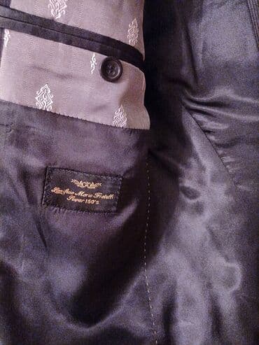 kişi ucun klassik qara kostyum: Kişi üçün kastyum şalvar dəsti. Təmiz Türkiyə məhsulu. Razmer:46 — 4