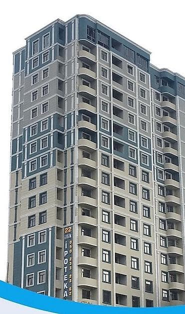 mamedin binalari: 3 otaqlı, Yeni tikili, 87 kv. m — 4