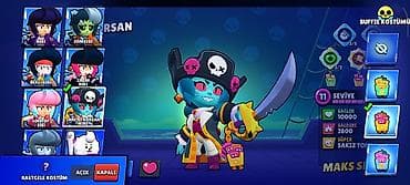 is elanlari qusar: Brawl Stars oyun hesabı - Kupa: 35,612 (ən yüksək 35,621), Kupa Yolu — 3
