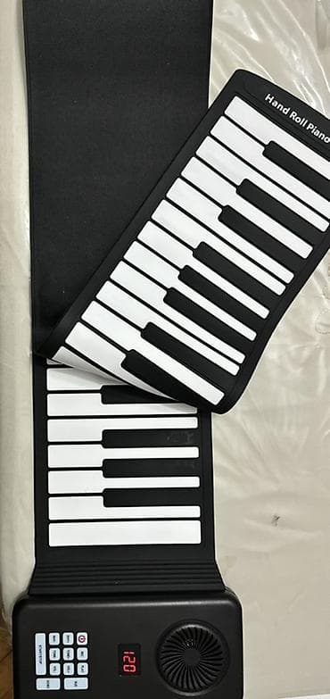 88 klavişli, Portativ roll-up piano (qatlanan elektron klavişli musiqi
