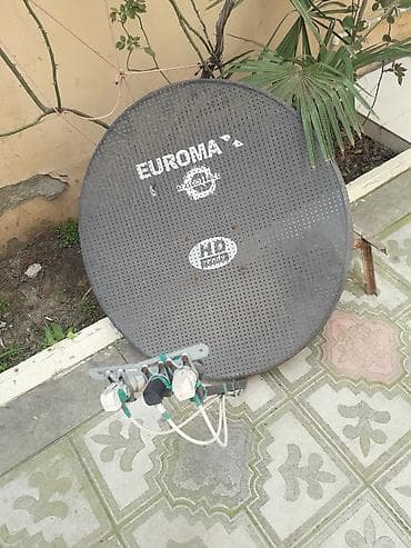 tv box internet: EUROMAX peyk anten Tarelka 3 dene qalofka ile satilir 50 manat Sabuncu — 1