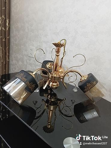 lusdur: Çılçıraq, 3 lampa, Metal — 2