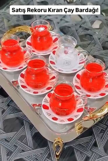 Fincanlar, Şüşə, 1 əd, 200 ml, Türkiyə